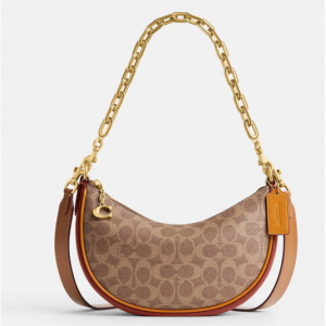 Coach Mira Coated Canvas Signature 老花单肩包