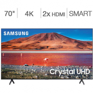 Samsung 70" - TU700D Series - 4K UHD LED LCD TV for $249.97 @Costco