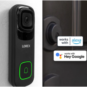 Lorex 4K Wired Video Doorbell (32GB) for $199.99 @Lorex