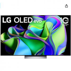 Amazon - LG 77" OLED evo C3 4K 120Hz 杜比视界IQ 智能电视 2023款 ，5.6折