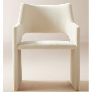 FOLEY 白雪公主高性能天鹅绒餐厅扶手椅 4件套