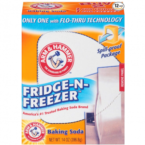 Arm & Hammer Baking Soda Fridge-n-Freezer Odor Absorber, Orange 14 oz, Pack of 12 @ Amazon