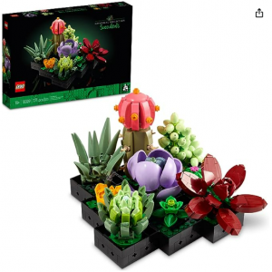 Lego Icons Succulents 10309 Artificial Plants Set @ Amazon
