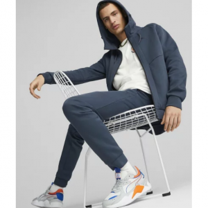 PUMA (プーマ) メンズ PUMA TECH フルジップ フーディー