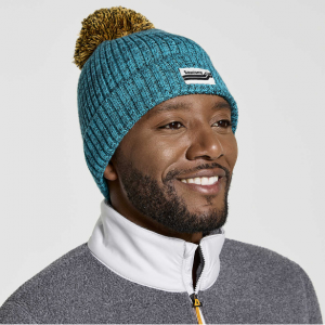 Saucony Rested Pom 毛线帽