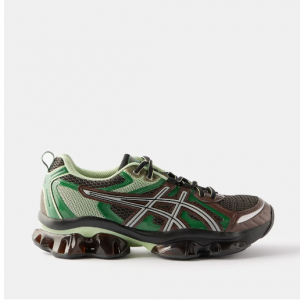 ASICS GEL-Quantum faux-leather and mesh trainers