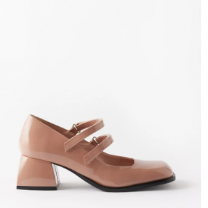 NODALETO Bulla Bacara patent-leather Mary Jane pumps