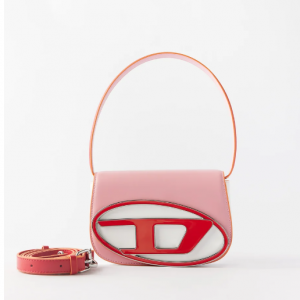 DIESEL 1DR leather shoulder bag