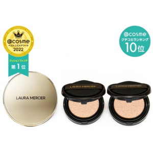 先行予約】10/18～フローレス ルミエール ラディアンス パーフェクティング クッション ダブルレフィル ウィズ ケース リュクスゴールド / 限定品 / 1N0 FLAX / 15g×2個+ケ