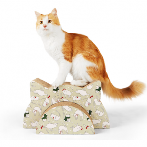 Merry Makings 2件裝假日紙板貓抓板玩具