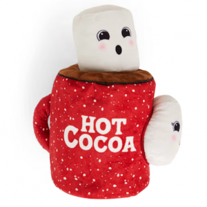 Merry Makings 熱可可挖洞狗玩具,中號