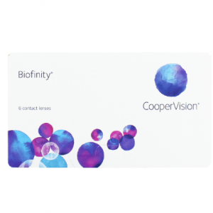 Biofinity  月抛隐形眼镜 1盒 6片装