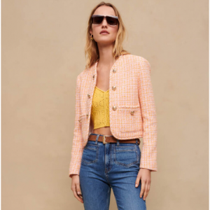 50% Off Tweed Jacket @ Maje