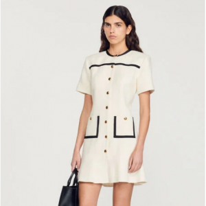 Sandro Paris Cropped 小香风连衣裙