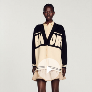 Sandro Paris Oversized 针织开衫