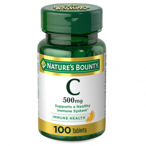 Nature's Bounty Vitamin C, Vitamin Supplement, Supports Immune Health, 500mg, 100 Tablets @ Amazon