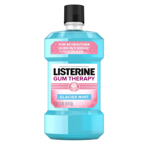 Listerine Gum Therapy Antiplaque & Anti-Gingivitis Mouthwash, Glacier Mint, 1 L @ Amazon