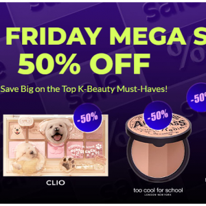 50% Off Pre-Black Friday MEGA Sale @ Yesstyle