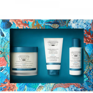 Christophe Robin 海盐头皮清洁套装