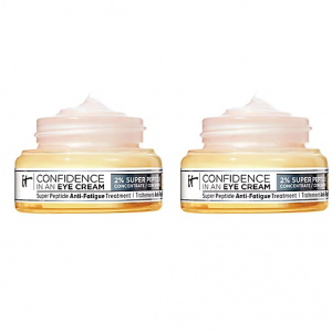 IT Cosmetics Confidence Eye Cream Duo with 48HR Hydration& Peptide Complex @ QVC