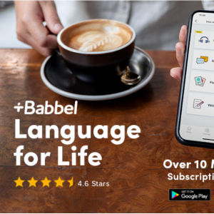 $470 off Babbel Language Learning: Lifetime Subscription (All Languages) @StackCommerce