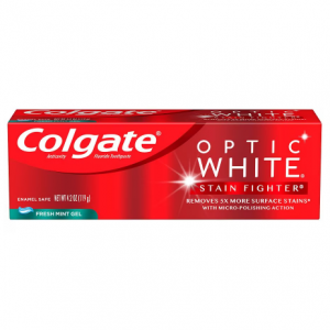 白菜价：Colgate Optic 高露洁高效美白牙膏 4.2oz @ Walgreens