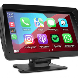 StackSocial - 7 英寸无线车载显示屏，支持 Apple CarPlay 和 Android 系统，7.2折
