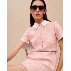 Maje 粉色连衣裙