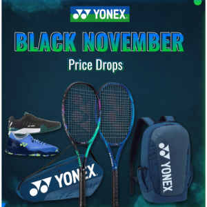 Black November Deals (Tecnifibre, Yonex, Asics, Head & More) @ Do It Tennis