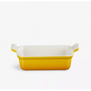 LE CREUSET Heritage 粗陶长方形盘 19厘米