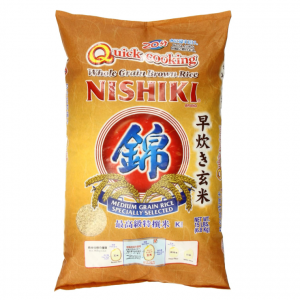 Nishiki Quick Cooking Brown Rice, 15-Pound @ Amazon