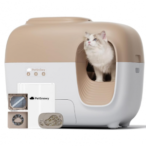 PetSnowy Snow+ Self Cleaning Automatic Cat Litter Box Zero Smell @ Amazon