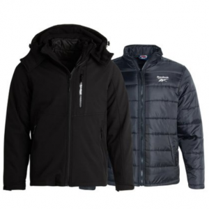 Reebok | Black Systems 2-in-1 Hooded Jacket - Men $59.99 @ Zulily