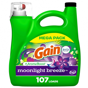 Gain + Aroma Boost 高效清香洗衣液大桶装 154 oz