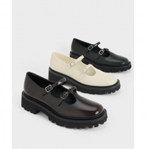 Charles & Keith Double-Strap T-Bar 玛丽珍鞋