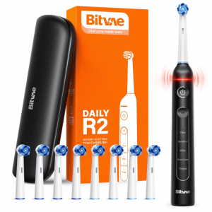 Bitvae R2 電動牙刷套裝 8個牙刷頭 @ Amazon