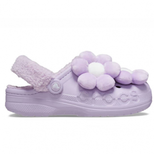 Crocs Baya Lined Fuzz Strap Singles Day 洞洞鞋