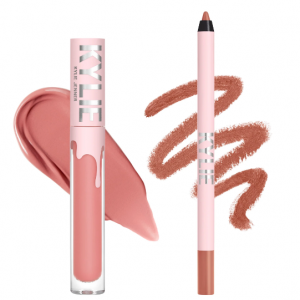 哑光唇釉+唇线笔套装