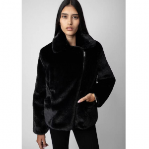 Zadig&Voltaire 毛毛大衣