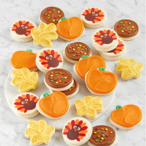 Cheryl's 奶油糖霜感恩节饼干