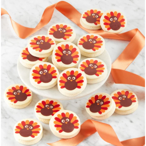 Cheryl's 火鸡镂空饼干 - 12块