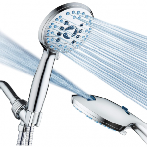 AquaCare High Pressure 8-mode Handheld Shower Head @ Amazon