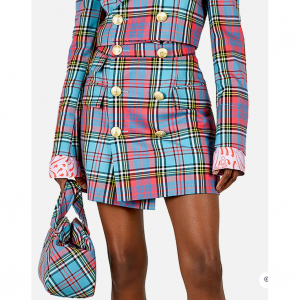 Vivienne Westwood 羊毛格子裙