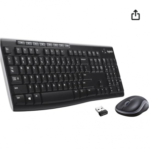Amazon.com - Logitech MK270 无线键鼠套装，7.1折