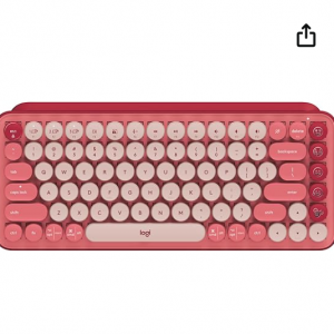 Amazon.com - Logitech POP 无线机械键盘 TTC七彩轴，多色可选，7折