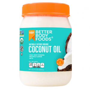 BetterBody Foods Organic Naturally Refined Coconut Oil, 15.5 Ounce @ Amazon