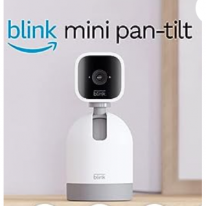 Amazon.com - Blink Mini Pan-Tilt 360° 全方位監控 室內智能攝像頭 ，5折