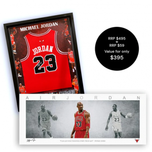 Michael Jordan Signed Jersey Bundle @ Wall to Wall
