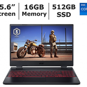 BJ's - Acer Nitro 5 AN515-58-78BT 15.6" Gaming Laptop (i7-12650H 16GB 512GB RTX 4060)，直降$380