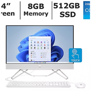 BJ‘s - HP AIO 24"一體機，觸屏本 i5, 8GB, 512GB，直降$275